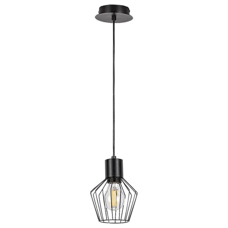 R.3539 Belano bel.Függ. E27 1x MAX 40W,fekete