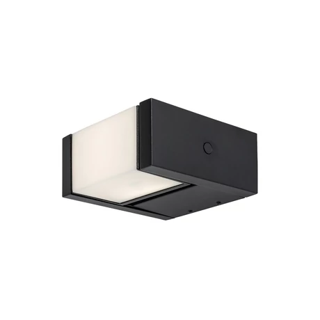 Rábalux Cubbington kültéri LED fali lámpa 10W 4000K fekete L13cm IP54 77183