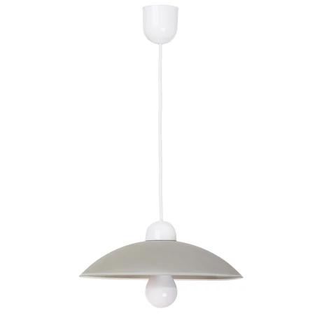 R.1408 Cupola függ. D32,5cm, fix függ.,szürke
