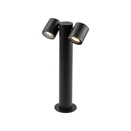 Rábalux Enol kültéri állólámpa 2xGU10 fekete H44cm IP44 77113