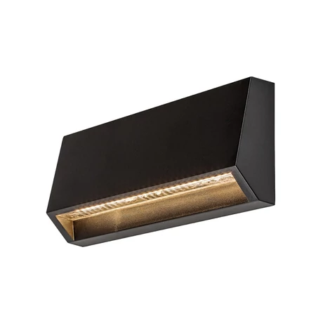 Rábalux Ibar kültéri LED fali lámpa 3W 3000K fekete L16cm IP54 77109