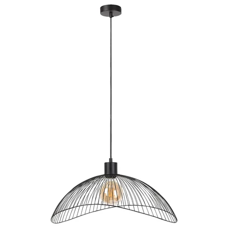 R.4347 Iduna,bel.Függ.E27 1x MAX 60W,m.fekete