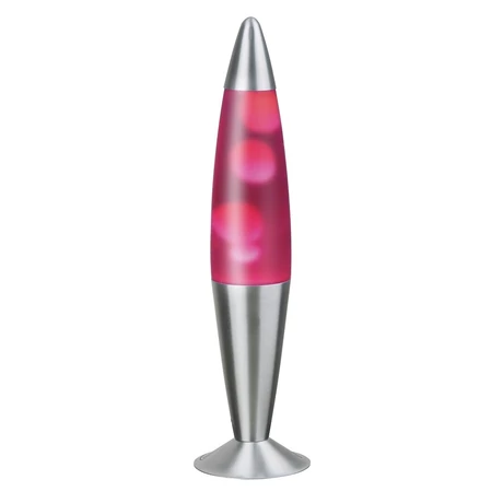 R.4108 Lollipop2 lávalámpa E14 25W fehér-rozsa