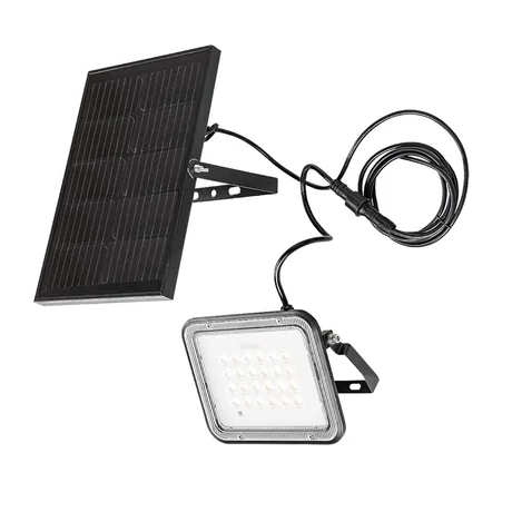Rábalux Melk kültéri szolár LED fali lámpa 6,5W CCT fekete L19cm IP65 77141