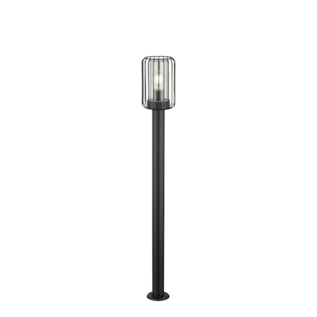 Rábalux Tarpa kültéri állólámpa 1xE27 fekete H100cm IP44 77108