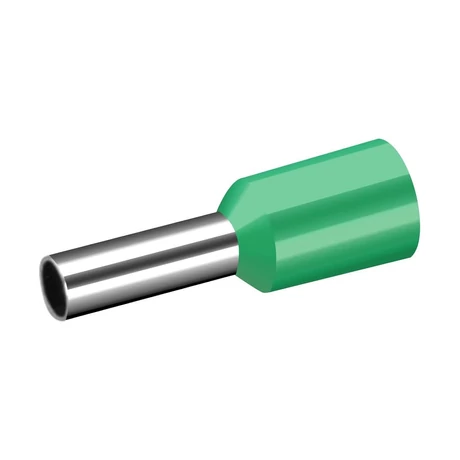 Safak szigetelt érvéghüvely 16mm2 zöld 18mm UY-2160/18E
