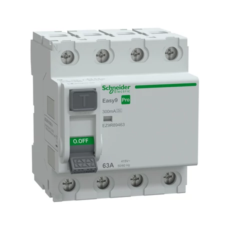 Schneider FI relé 4P 63A 300mA &quot;A&quot; áram-védőkapcsoló Easy9 Pro EZ9R89463