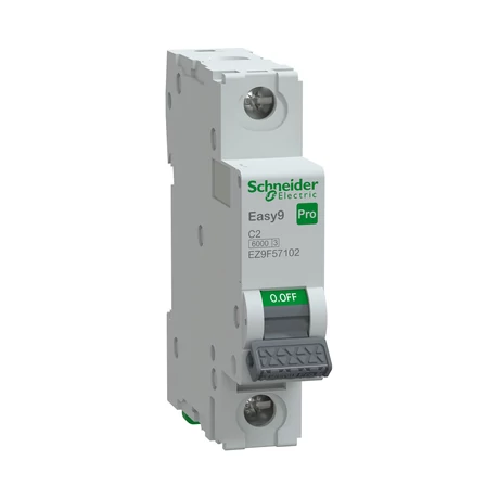 Schneider kismegszakító 1P C 2A 6kA Easy9 Pro EZ9F57102
