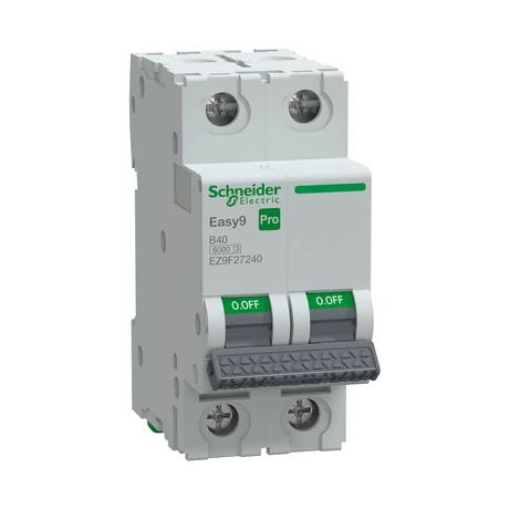 Schneider kismegszakító 2P B 40A 6kA Easy9 Pro EZ9F27240