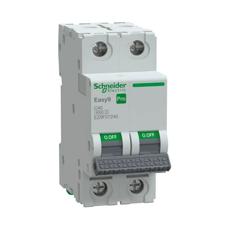 Schneider kismegszakító 2P C 40A 6kA Easy9 Pro EZ9F57240