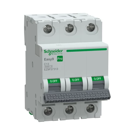 Schneider kismegszakító 3P C 13A 6kA Easy9 Pro EZ9F57313