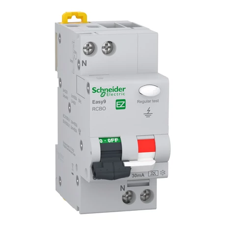Schneider kombinált FI relé kismegszakítóval 1P+N C 32A 30mA "A" Easy9 Pro EZ9D55632