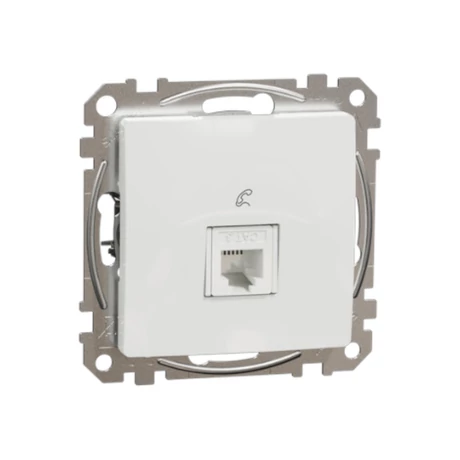 Schneider Sedna Design 1xRJ11 aljzat fehér SDD111491