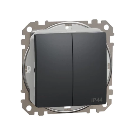 Schneider Sedna Design csillárkapcsoló (105) antracit IP44 SDD214105