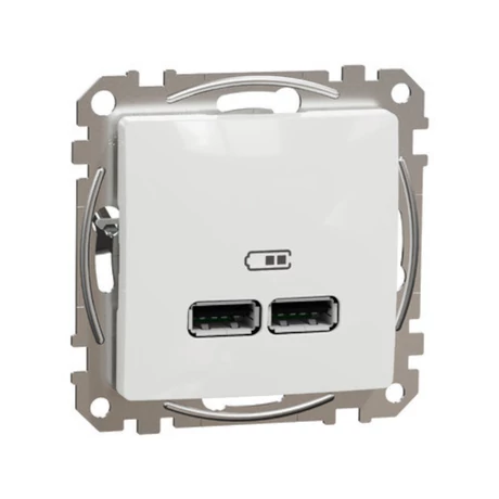 Schneider Sedna Design dupla USB töltő A+A 2.1A SDD111401