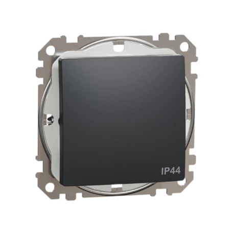 Schneider Sedna Design egypólusú kapcsoló (101) antracit IP44 SDD214101 