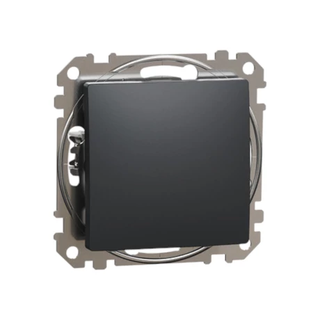 Schneider Sedna Design egypólusú kapcsoló (101) antracit SDD114101