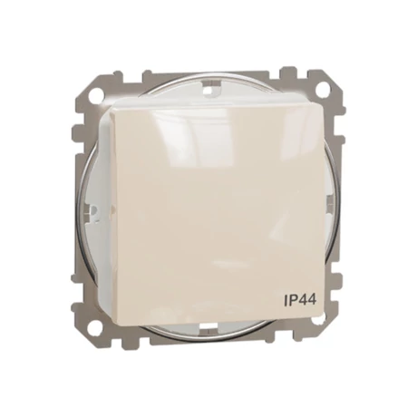 Schneider Sedna Design váltókapcsoló (106) bézs IP44 SDD212106