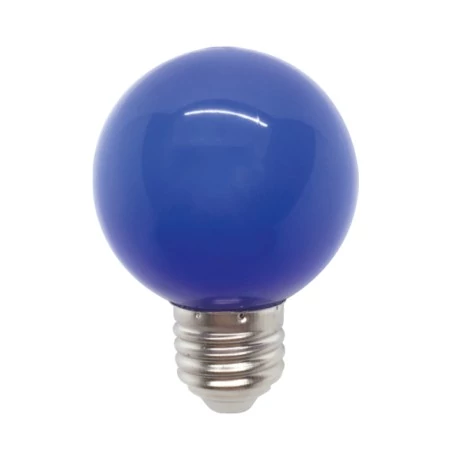 Stel.led gömb E27  3W BLUE