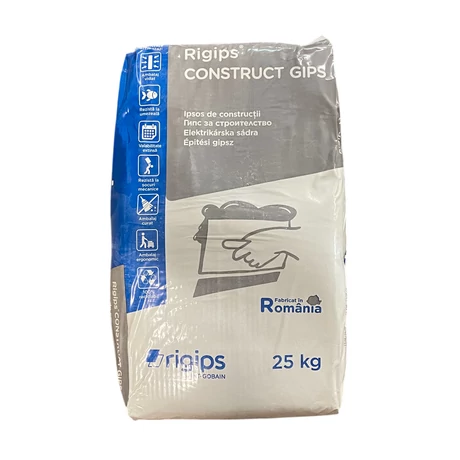 Stukatúr gipsz 25 kg-os kiszerelés