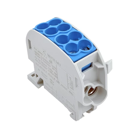 Weidmüller fővezetéki leágazó sorkapocs 25 mm2 kék WPD 101 2X25/2X16 BL 1560670000