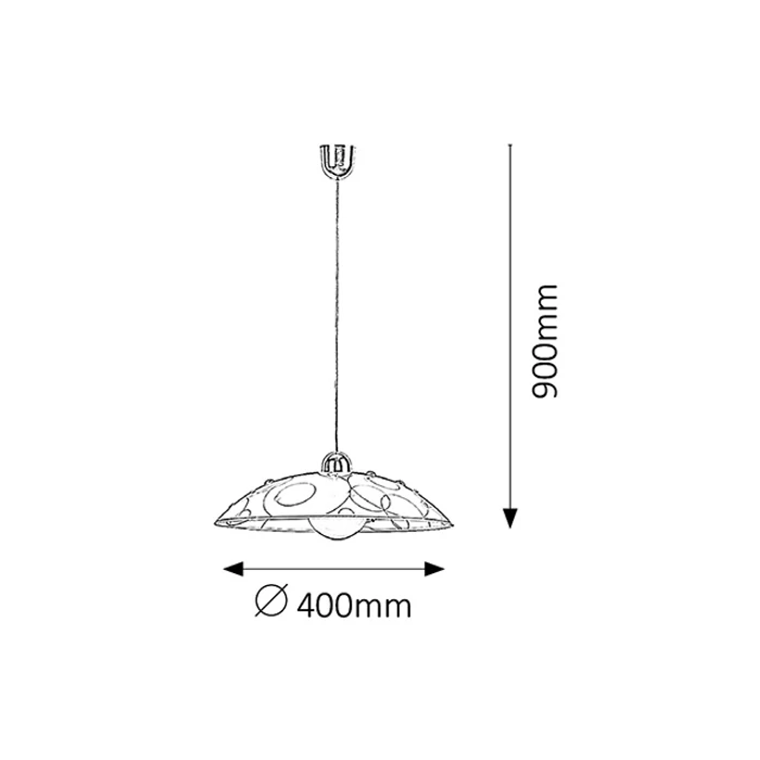 Rábalux Jolly függeszték D40 E27 60W 1864