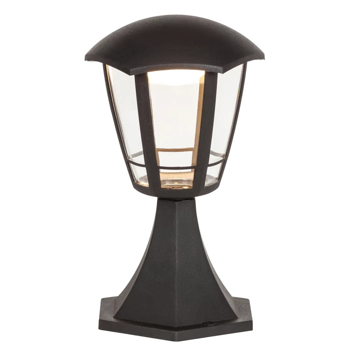 Sorrento kültéri LED 8W talpas álló fekete IP44 Rábalux 8127