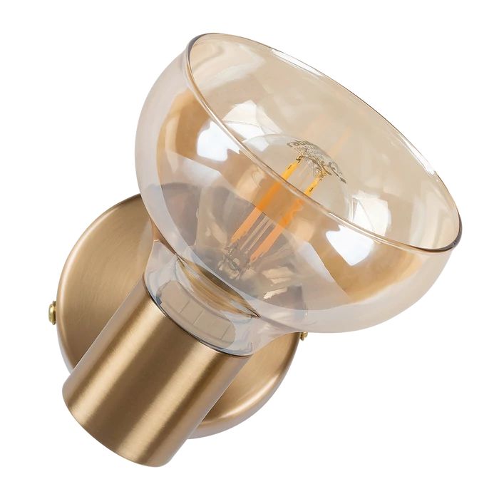 Holly modern fali spot E14 antik arany Rábalux 5546