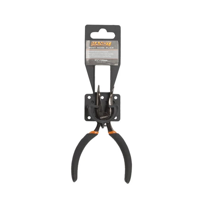 Handy hajlított laposfogó gumírozott nyéllel 135mm 10313