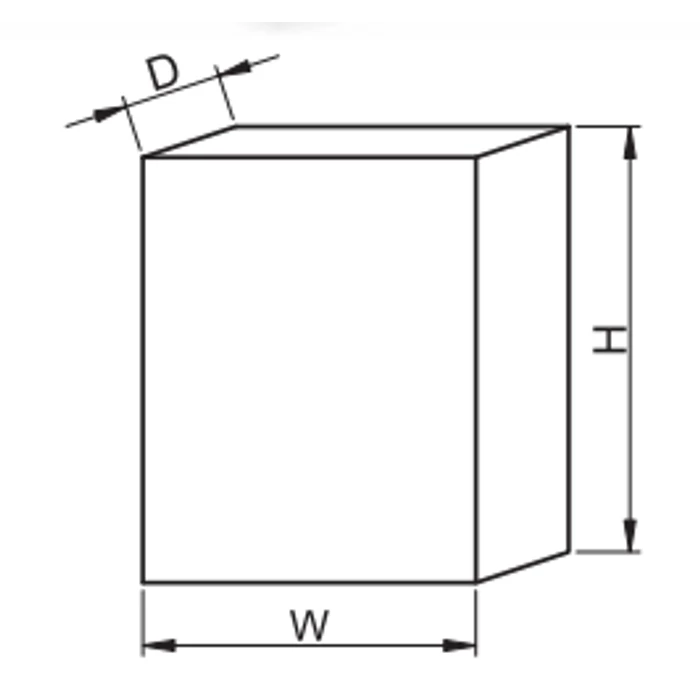 Tracon Fém elosztószekrény 1000x600x250mm TFE1006025 lemez szekrény