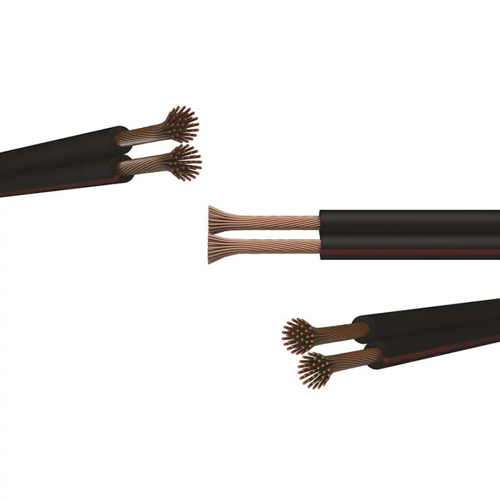Emos hangfalkábel 2x1 mm2 piros-fekete réz (CU) S8280