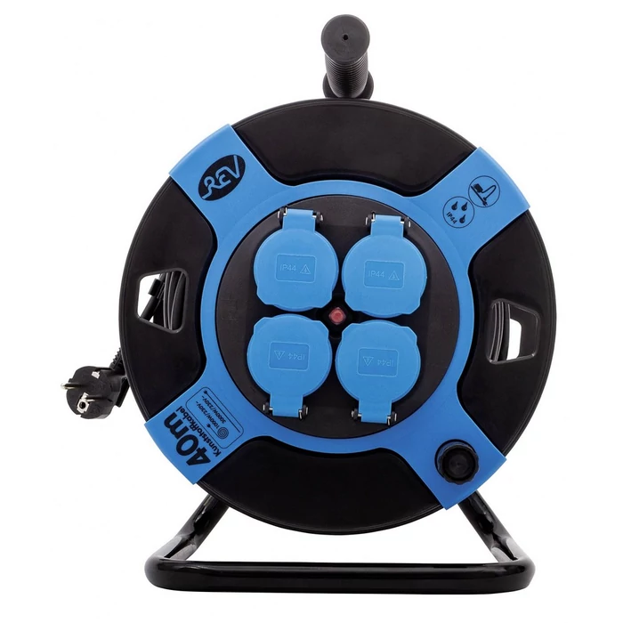 Gao Kábeldob, kültéri, műanyag, 40m, 4 dugalj H05VV-F MT 3X1.5 IP44 0010117812