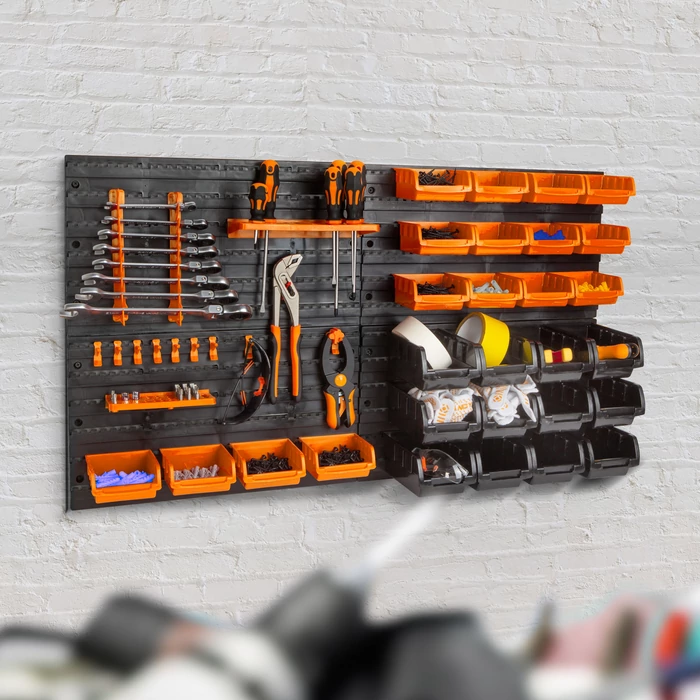 Handy Fali rendszerező, szerszámtartó 4 db tábla, 47x27cm 10944C