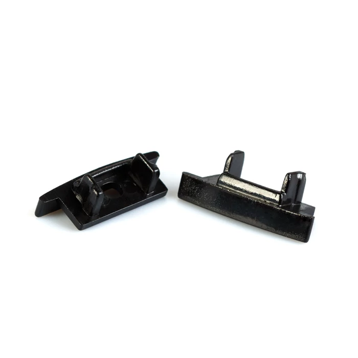 Aluminium profil végzáró (41011hez) 2 db fekete 41011E-BK