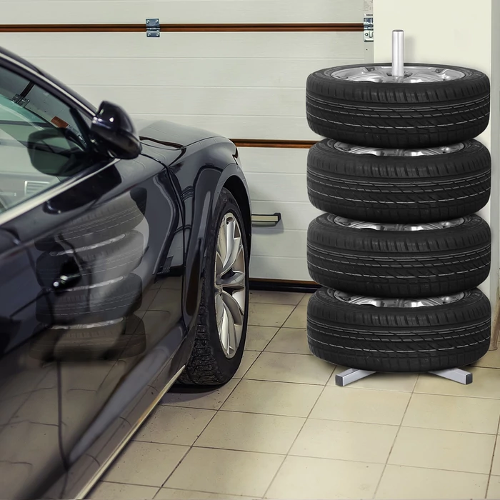 MNC keréktartó állvány - max 70kg, 75 x 75 x 102cm 55778