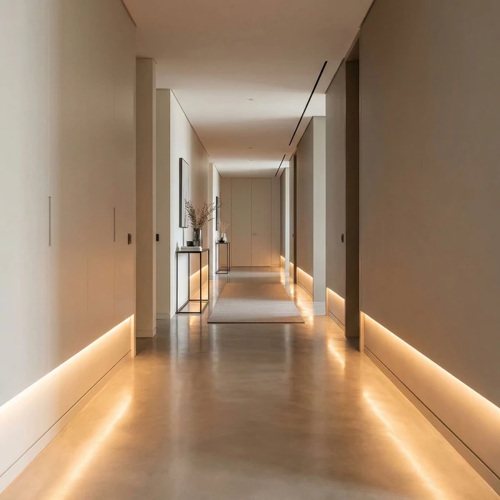 Átlátszó PVC búra 41011A1 süllyeszthető alumínium LED profilhoz 1m (csak búra) 41011T1
