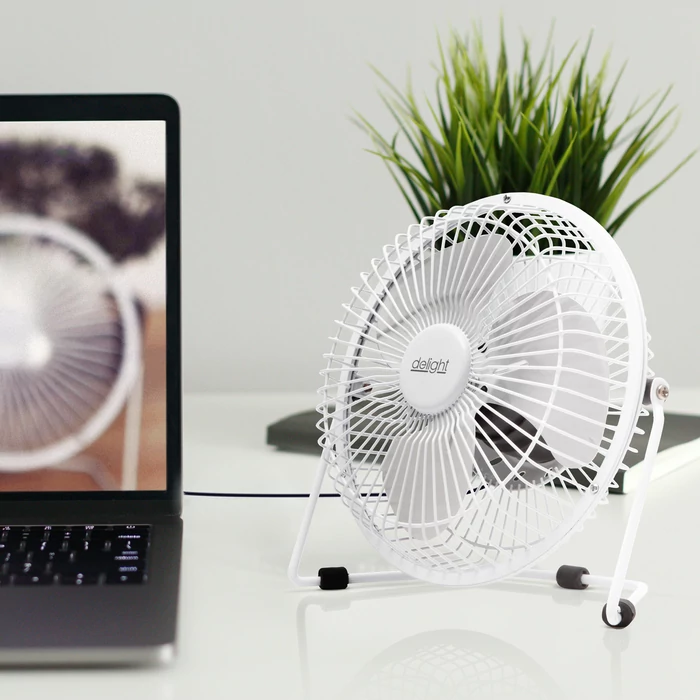 Delight USB Mini Ventilátor 5V 1,75W 51110WH