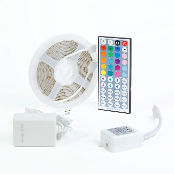 Phenom RGB LED szalag szett 3 m IP65 220-240V 5050 SMD 30 LED/m 7,2W/m 55861