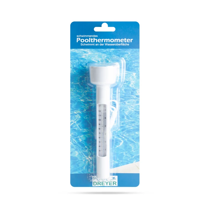 Medence hőmérő 17x 4,5cm fehér 56128A