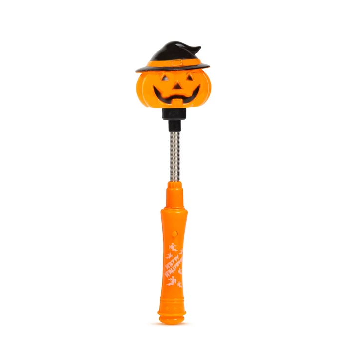 Halloween-i LED lámpa rugós tök elemes 58112A