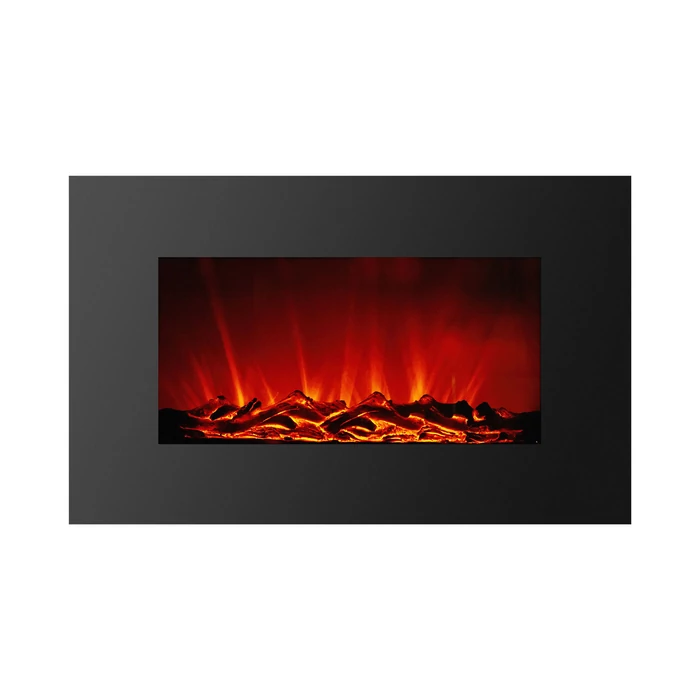 Elektromos fali kandalló hősugárzó LED 91x15x56cm BW2022