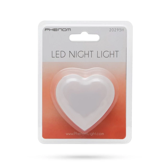 Delight éjszakai irányfény led szív (piros) 20295H
