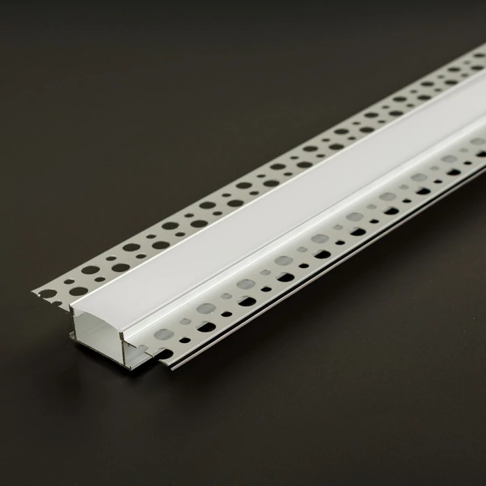 Aluminium profil sín vakolható, gipszkartonba süllyeszthető 1000x61x13 mm 41025A1