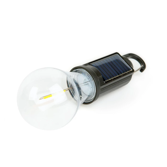 Phenom akasztható szolár lámpa  villanykörte alakú USB-C 100 lumen 400 mAh 18585