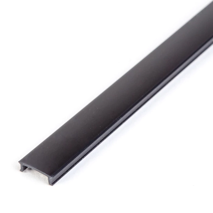 Aluminium profil takaró búra fekete 1000mm (41010/41011hez) 41010M1-BK