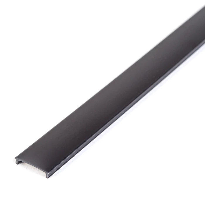 Aluminium profil takaró búra fekete 1000 mm (41011A1-hez) 41011M1-BK