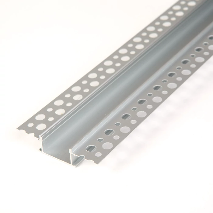 Aluminium profil sín vakolható, gipszkartonba süllyeszthető 1000x61x13 mm 41025A1