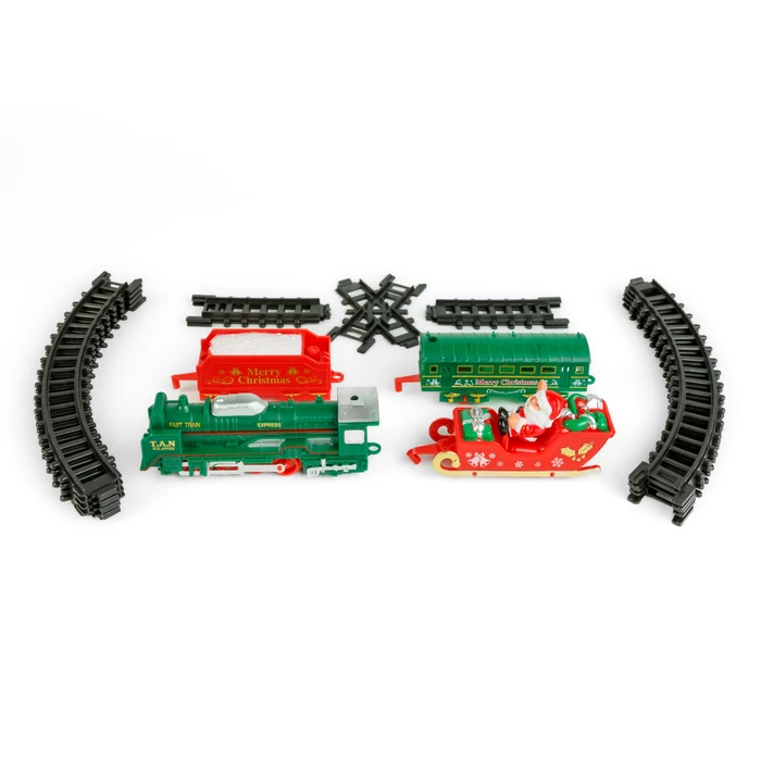 Karácsonyi kisvasút világít elemes 3 féle pálya DA00350