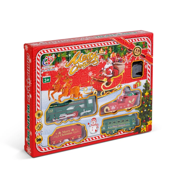 Karácsonyi kisvasút világít elemes 3 féle pálya DA00350