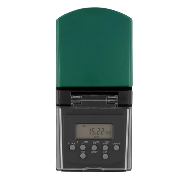 GAO Kültéri digitális heti programozású időkapcsoló IP44 0828H